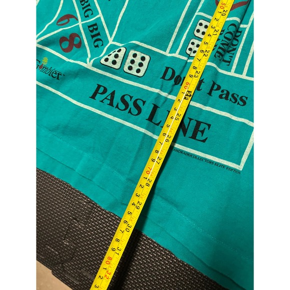 Vintage Gambling Casino 1993 Shirt Single Stitch AOP Size X-Large‎ Elite Edition - Picture 9 of 9